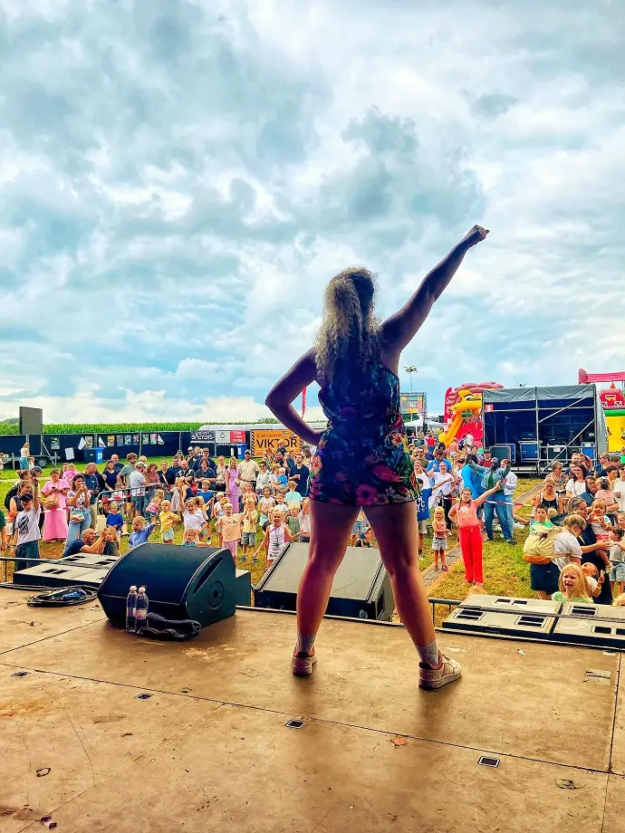Kinderdisco voorbeeld